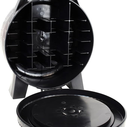 Mattel: Hot Wheels 30 Car Case - Wheel-Shaped Organizer, Storage Accessory, Holds 1:64 Scale Die-Cast Toy Vehicles, Play-Display, Officially Licensed Amazon Exclusive