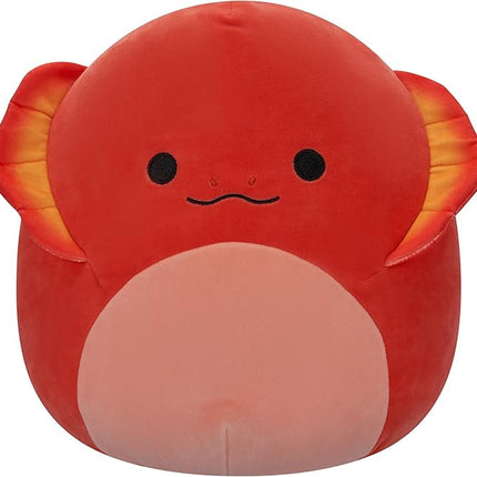 Squishmallows Original 14-Inch Maxie Red Frilled-Neck Lizard - Official Jazwares Large Plush