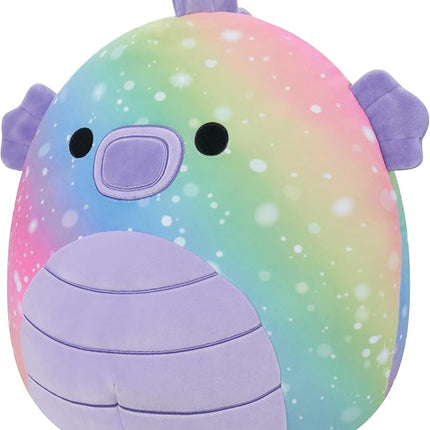 Squishmallows Original 16-Inch Emerald Rainbow Galaxy Seahorse - Large Ultrasoft Official Jazwares Plush
