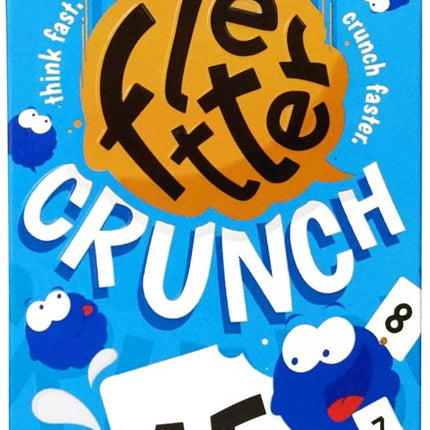 Card Game - Fletter Crunch, Educational Card Games for Kids, Fast-paced Fun for Family Game Night, Mental Math, Addition & Subtraction, Gifts for Kids Ages 8, 9, 10 Years