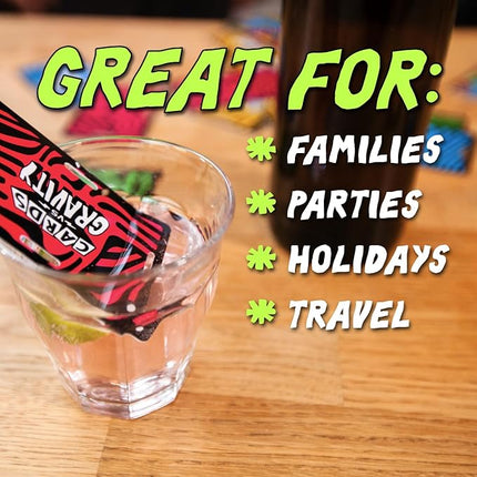 Cards vs Gravity: Ultimate Stacking & Balancing Card Game | Waterproof Board Game for Family Fun, Holidays & Game Nights | 2-4 Players