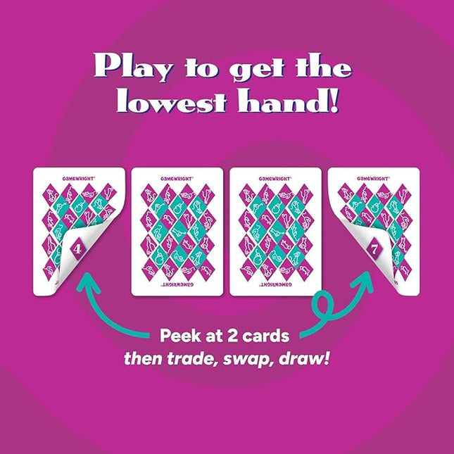 Gamewright Rat‑A‑Tat Cat Card Game – Family Board Games & Kids Games | Memory & Strategy Game for Kids 6+ | Quick Play Card Game for Family Game Night, 2‑6 Players