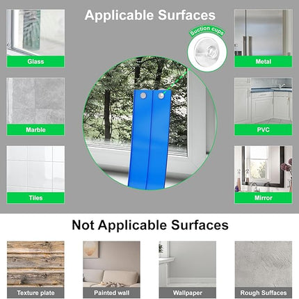 15 Ft Flexible Race Car Track for Kids, Double-Sided Racetrack for 1:64 Diecast Cars Toys, Rolls Up Portable Race Tracks with 4 Car & Suction Cups, Birthday Gifts for Boys Girls Ages 3-5 5-7, Blue