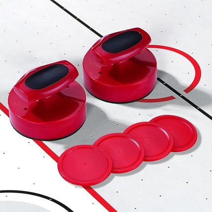 Air Hockey Pucks and Paddles,Air Hockey Strikers Pushers Air Hockey Table Replacement Accessories