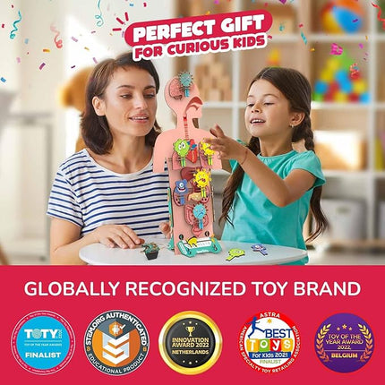 Smartivity Human Body Model for Kids 6 to 12 Years | Learn Body Organs, Functions with Fun Card Games | Christmas, Birthday Gift for Boys & Girls | DIY STEM Science Toys for Kids 6, 8, 10, 12 Years