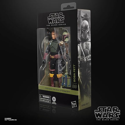 STAR WARS The Black Series Boba Fett, The Book of Boba Fett Premium Collectible 6 Inch Action Figure