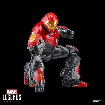 Marvel Legends Series Ultimate Iron Man, Comics-Inspired Collectible 6-Inch Scale Action Figure with Character-Sized Comic Accessory