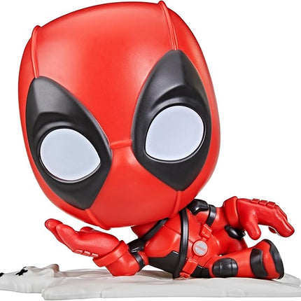 Marvel Motormouth Deadpool, 5-Inch (15cm) Electronic Talking Toy with Lights, Sound Effects, & 50+ Phrases, Super Hero Toys for Kids Ages 14+