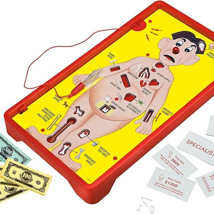 Operation Electronic Board Game, Family Games for Kids Ages 6+, Kids Board Games for 1+ Players, Funny Games for Kids, Kids Gifts (Amazon Exclusive)