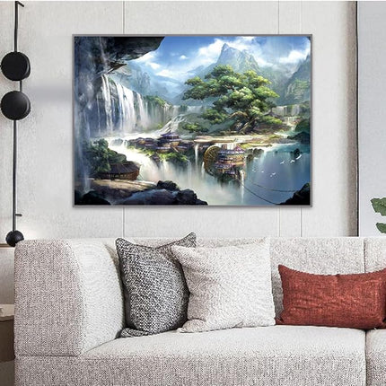 Wooden Puzzle 1000 Pieces for Adults, 29.5 x 19.7 in,Wonderland