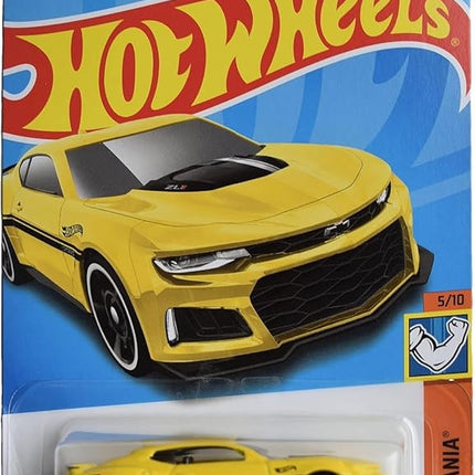 Hot Wheels 2017 Camaro ZL1, Muscle Mania 5/10 [Yellow] 135/250