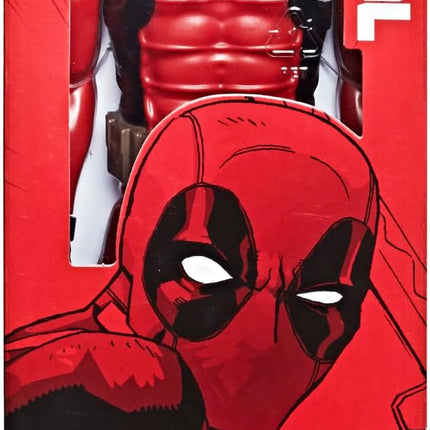 Marvel Deadpool 12-Inch Action Figure with Accessory, Super Hero Toys for Fans Ages 14 and Up