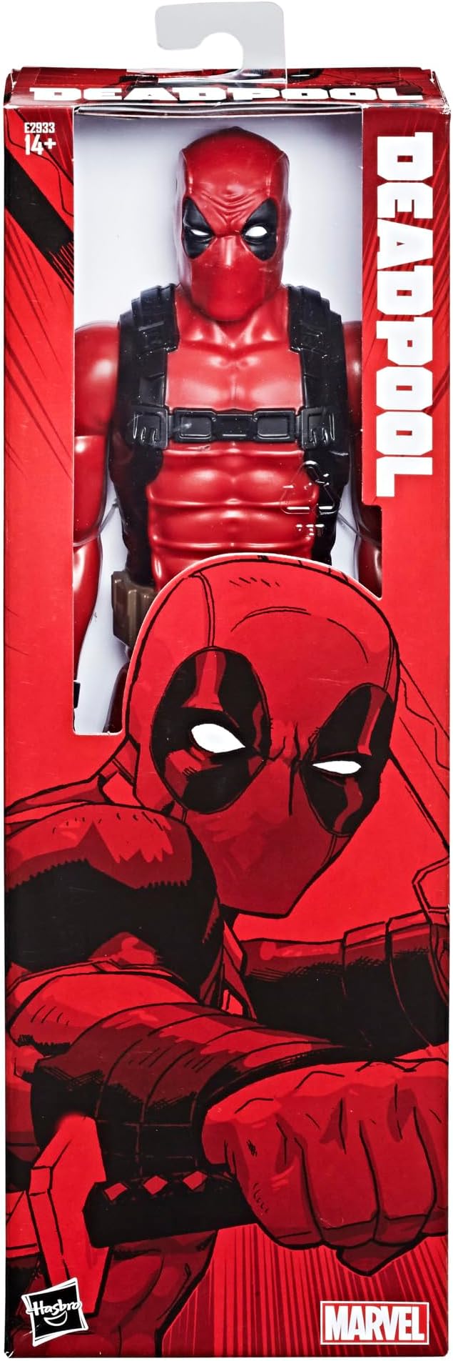 Marvel Deadpool 12-Inch Action Figure with Accessory, Super Hero Toys for Fans Ages 14 and Up