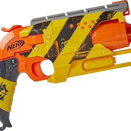 Nerf Zombie Strike Hammershot Blaster, Pull-Back Hammer-Blasting Action, 5 Darts (Amazon Exclusive)