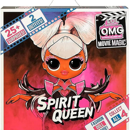 L.O.L. Surprise! OMG Movie Magic Spirit Queen Fashion Doll with 25 Surprises Including 2 Outfits, 3D Glasses, Accessories and Reusable Playset– Gift for Kids, Toys for Girls Boys Ages 4 5 6 7+ Years