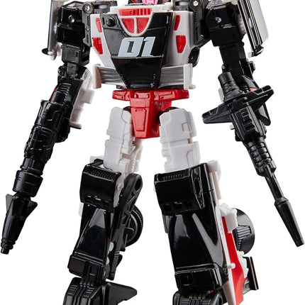 Transformers Age of The Primes Deluxe Class Decepticon Crasher, 5.5-inch Converting Action Figure, Robot Toys for Ages 8+