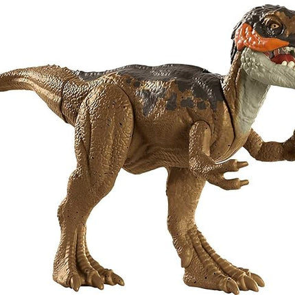 Jurassic World Toys Wild Pack Alioramus Carnivore Dinosaur Action Figure Toy with Movable Joints, Realistic Sculpting & Attack Feature, Kids Gift Ages 3 Years & Older