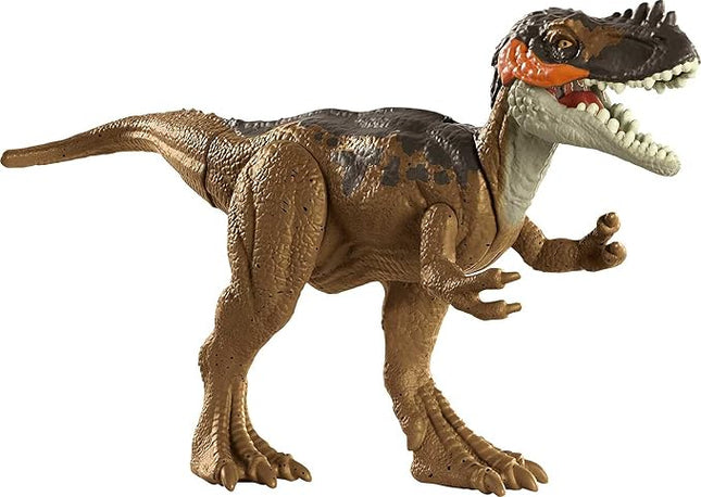 Jurassic World Toys Wild Pack Alioramus Carnivore Dinosaur Action Figure Toy with Movable Joints, Realistic Sculpting & Attack Feature, Kids Gift Ages 3 Years & Older