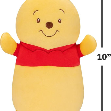 Squishmallows Disney Original 10-Inch Winnie The Pooh HugMees - Medium-Sized Ultrasoft Official Jazwares Plush
