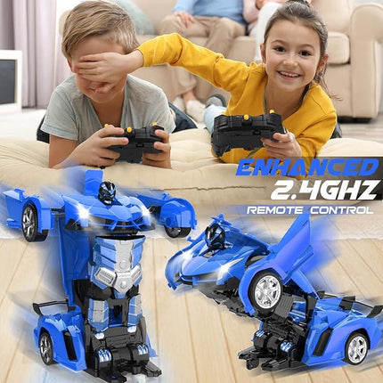Dolanus Remote Control Car - Transform Robot RC Cars, Toys for Ages 5-7, Boys' Toys, Gifts for Boys & Kids