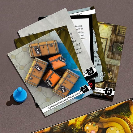 Clue Escape: The Midnight Hotel Board Game, Clue Escape Room Game, 1-Time Solve Mystery Games, Family Games for Ages 10+, 1-6 Players, 90 Mins. Avg.