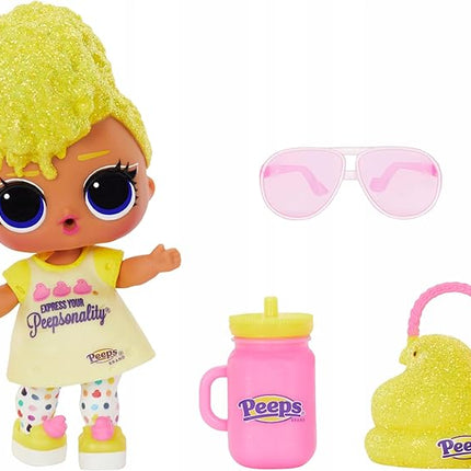 L.O.L. Surprise! LOL Surprise Loves Mini Sweets Peeps - Tough Chick with Collectible Doll, 7 Surprises, Spring Theme, Peeps Limited Edition Doll- Great Gift for Girls Age 4+