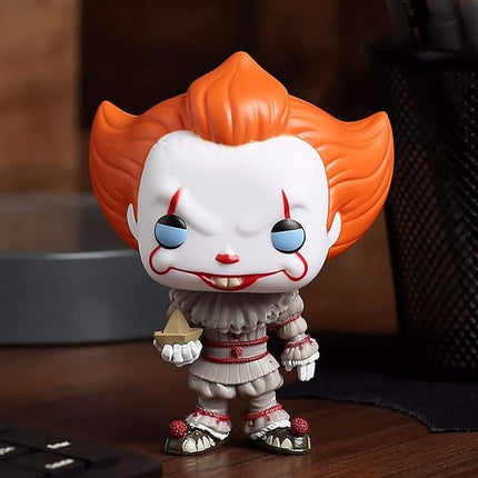 Funko Pop Movies: It - Pennywise with Boat - (Styles May Vary) Collectible Figure - Collectable Vinyl Figure - Gift Idea - Official Merchandise - Toys for Kids & Adults - Horror Fans