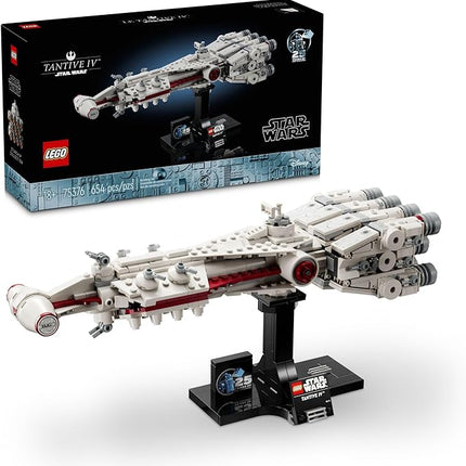 LEGO Star Wars: A New Hope Tantive IV, Buildable 25th Anniversary Starship Model, Creative Building Set for Adults, Collectible Build and Display Gift Idea for Star Wars Fans, 75376