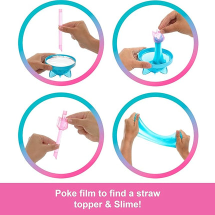 Barbie Pop Reveal Series Doll & Accessories Set, Shakes Series, Scented Unicorn Fashion Doll & Pet, 8 Surprises Include Color Change