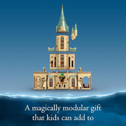LEGO Harry Potter Hogwarts: Dumbledore’s Office 76402 Castle Toy, Set with Sorting Hat, Sword of Gryffindor and 6 Minifigures, for Kids Aged 8 Plus