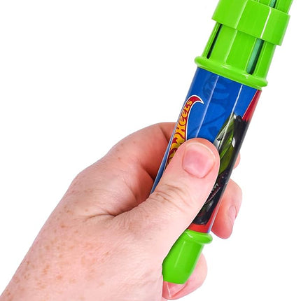 Sunny Days Entertainment Hot Wheels™ Jumbo Chalk Holders | 5 Chalk Sticks with Holders for Kids | Sidewalk Chalk for Toddlers