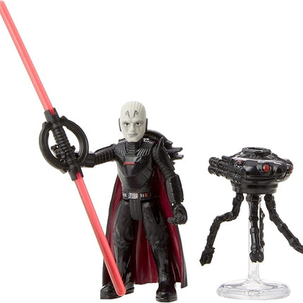 STAR WARS Mission Fleet Gear Class Duel in The Darkness, 2.5-Inch-Scale Grand Inquisitor Action Figure, Toy for Kids Ages 4 and Up