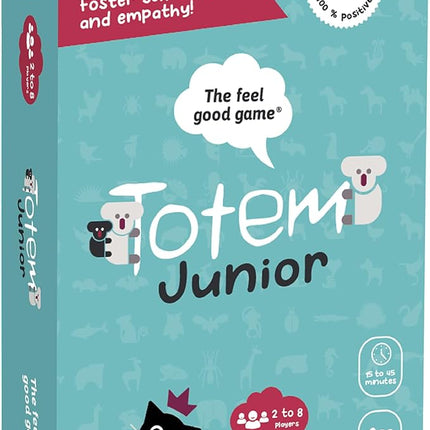 Totem Junior – Therapy Game for Kids | Self-Esteem & Team Building Card Game for Ages 5 and Up | SEL Activities for Children | Mindfulness & Counseling Tool for Home, Classroom & Family Bonding