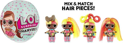 L.O.L. Surprise! Hairvibes Dolls with 15 Surprises & Mix & Match Hairpieces