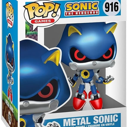 Funko Pop! Games: Sonic The Hedgehog - Metal Sonic - Collectable Vinyl Figure - Gift Idea - Official Merchandise - for Kids & Adults - Games Fans