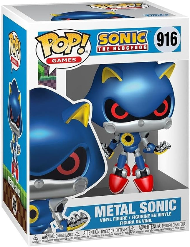 Funko Pop! Games: Sonic The Hedgehog - Metal Sonic - Collectable Vinyl Figure - Gift Idea - Official Merchandise - for Kids & Adults - Games Fans