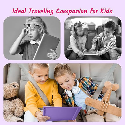 TECJOE 2 Pack 10 Inch LCD Writing Tablet, Colorful Doodle Board Electronic Drawing Pads, Kids Travel Games Learning Toys Christmas Birthday Gifts for 3 4 5 6 7 Year Old Boys Girls Toddlers