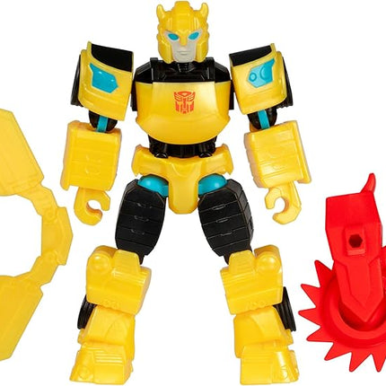 Transformers MixMashers Bumblebee Custom Mix-and-Match Action Figure & Accessories, 5-Inch-Scale (12 cm) Robot Toys for Kids Ages 4+