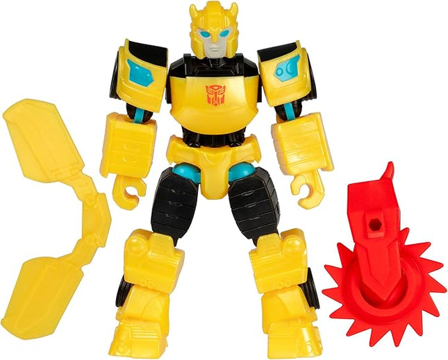 Transformers MixMashers Bumblebee Custom Mix-and-Match Action Figure & Accessories, 5-Inch-Scale (12 cm) Robot Toys for Kids Ages 4+