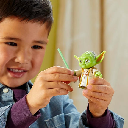 Star Wars: Young Jedi Adventures Yoda Action Figure, 3-Inch-Tall Toys, Preschool Toys for 3 Year Old Boys & Girls