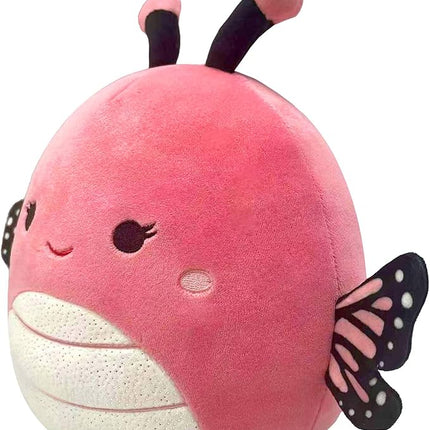 Squishmallows Original 14-Inch Andreina Pink Monarch Butterfly with White Sparkle Belly - Large Ultrasoft Official Jazwares Plush - Amazon Exclusive