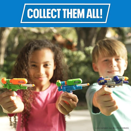 NERF Super Soaker Nano Soakers with Keychain – 2 Pack Mini Water Blasters with 18 Ft Range for Big Battles