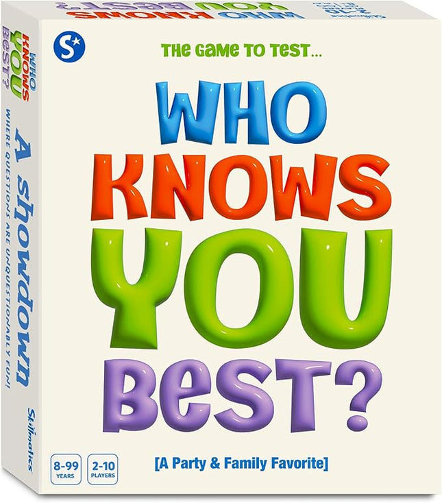 Skillmatics Card Game – Who Knows You Best? Hilarious Family Party Game for Kids, Boys, Girls, Teens & Adults, Fun for Game Nights & Parties, Gift for Ages 8, 9, 10 and Up, 2025 Edition