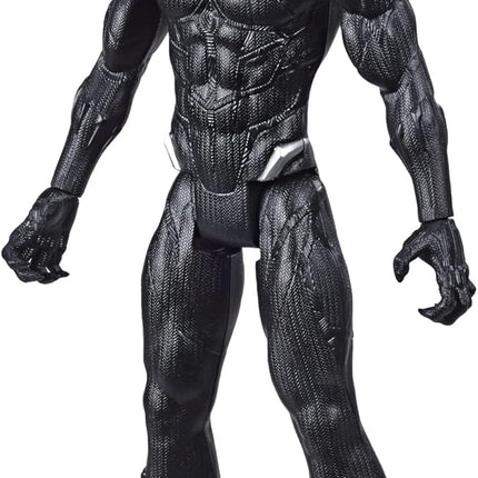 Avengers Marvel Titan Hero Series Black Panther Action Figure, 12-Inch Toy, Inspired by Marvel Universe, for Kids Ages 4 and Up