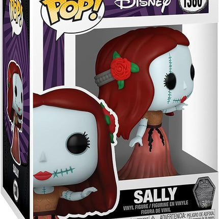 Blue Salamander Emporium Protective Case Bundled with Vinyl Figure – The Nightmare Before Christmas 30th Anniversary – Formal Sally Funko Pop #1380