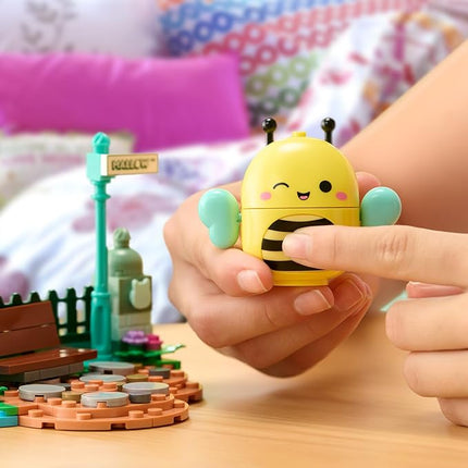 BLDR Squishmallows Sunny’s Park Life Building Set - Sunny The Bee Buildable Figure - Squishmallows Fans 8+, 0043