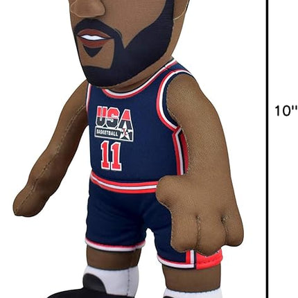 Bleacher Creatures USA Basketball Karl Malone 10" Plush Figure- A Dream Teamer for Play or Display