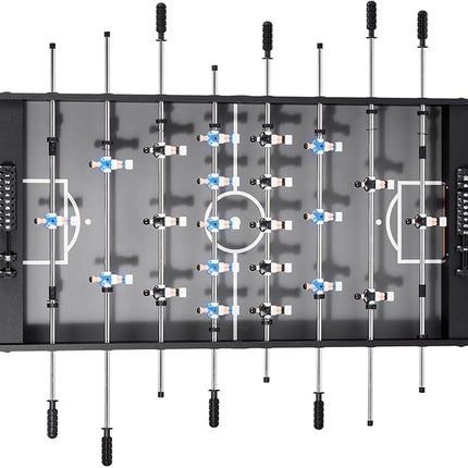 VEVOR Foosball Table 42/48/55 in Foosball Table Indoor Full Size Foosball Tables for Home, Family, and Game Room, Durable Soccer Set, Includes 2/4 Balls, Score Keeper, and 2 Cup Holders