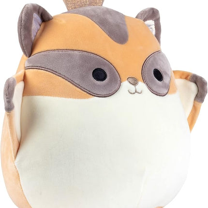 Squishmallows 8-Inch Ziv The Sugar Glider Plush - Official Jazwares - Soft & Squishy Flying Squirrel Stuffed Animal, Collectible Pillow Toy for Kids, Teens & Adults