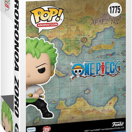 Funko POP Animation: Roronoa Zoro - One Piece - 1/6 Odds for Rare Chase Variant - Collectable Vinyl Figure - Gift Idea - Official Merchandise - for Kids & Adults - Anime Fans